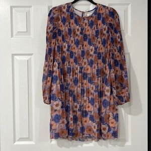 Aritzia Small Wilfred Floral Dress